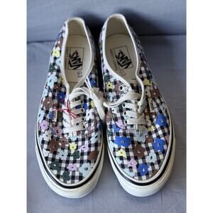 Vans x Sandy Liang Authentic Gingham Floral Sneakers - Size 11